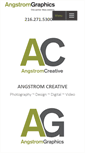 Mobile Screenshot of angstromgraphics.com